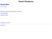 Tablet Screenshot of chuchuva.com